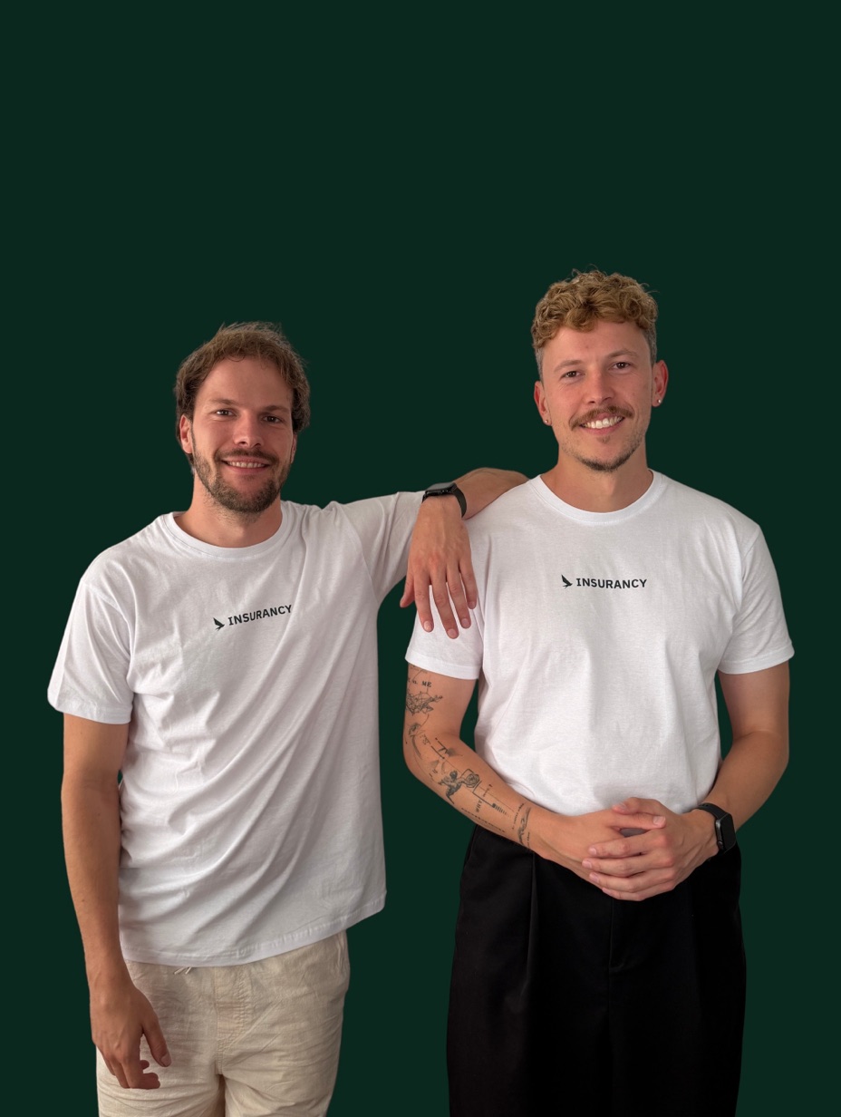 Die Insurancy-Gründer André Disselkamp und Tobias Niendieck